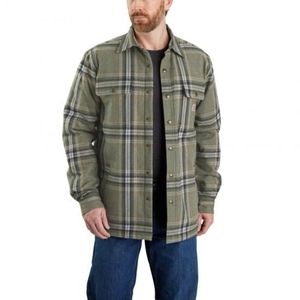 Carhartt Relaxed Fit Flannel Sherpa-Lined Shirt Jac NWT